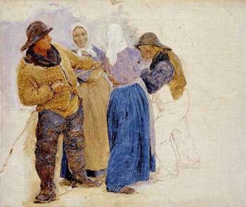 珮德 塞韋林 尅羅耳 Mujeres y pescadores de Hornbaek 珮德 塞韋林 尅羅耳 Mujeres y pescadores de Hornbaek